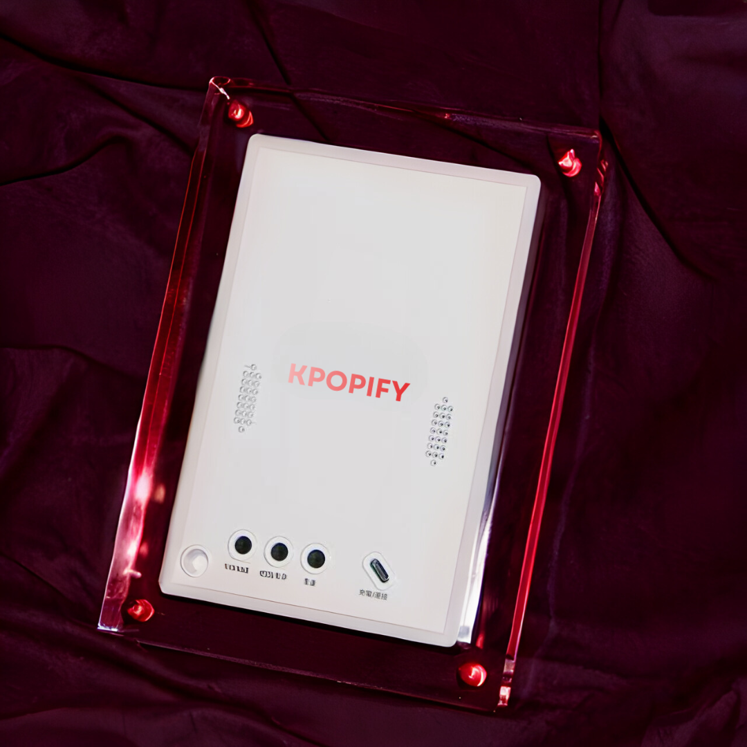 7寸 - KPOPIFY電子海報 (即插即用)- RED